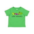 thumbnail image 1 of Inktastic Love Veggies Boys or Girls Toddler T-Shirt, 1 of 5