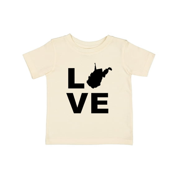 Inktastic Love West Virginia Boys or Girls Baby T-Shirt