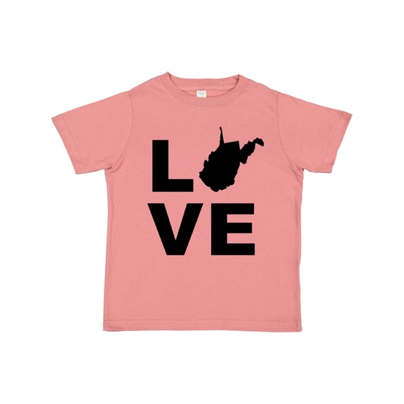 Inktastic Love West Virginia Boys or Girls Toddler T-Shirt