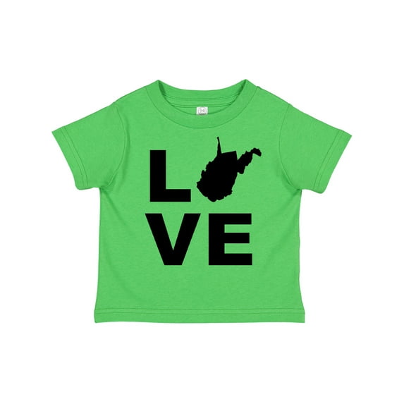 Inktastic Love West Virginia Boys or Girls Toddler T-Shirt