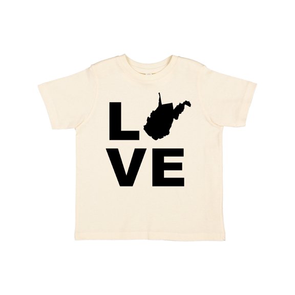 Inktastic Love West Virginia Boys or Girls Toddler T-Shirt