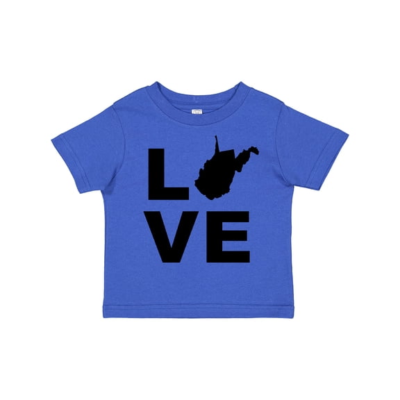 Inktastic Love West Virginia Boys or Girls Toddler T-Shirt