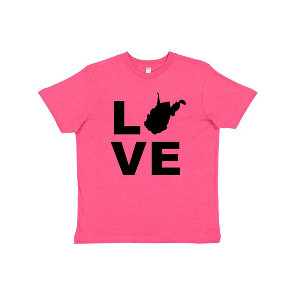 Inktastic Love West Virginia Youth T-Shirt