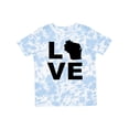 thumbnail image 1 of Inktastic Love Wisconsin Boys or Girls Toddler T-Shirt, 1 of 5