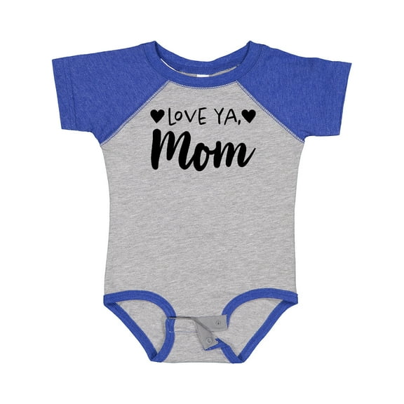 Inktastic Love Ya, Mom- Mothers Day Boys or Girls Baby Bodysuit