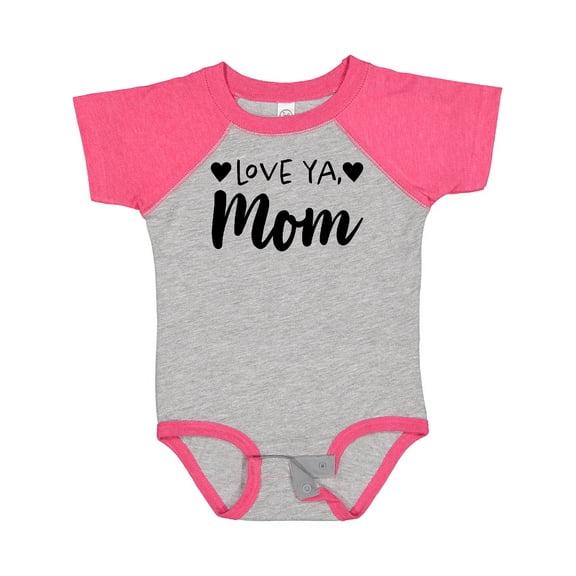 Inktastic Love Ya, Mom- Mothers Day Boys or Girls Baby Bodysuit