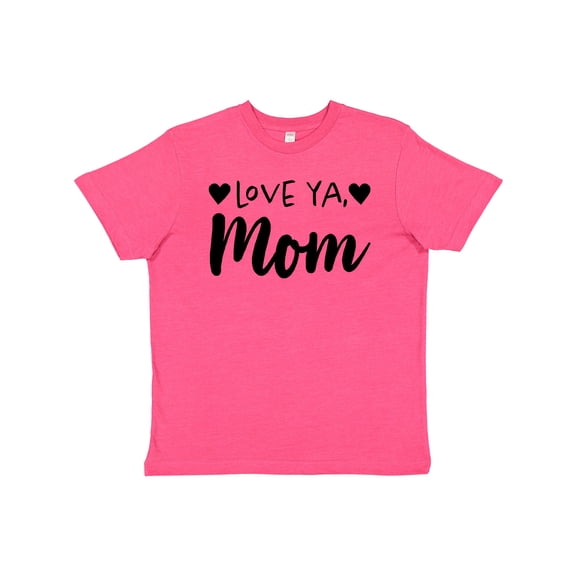 Inktastic Love Ya, Mom- Mothers Day Youth T-Shirt
