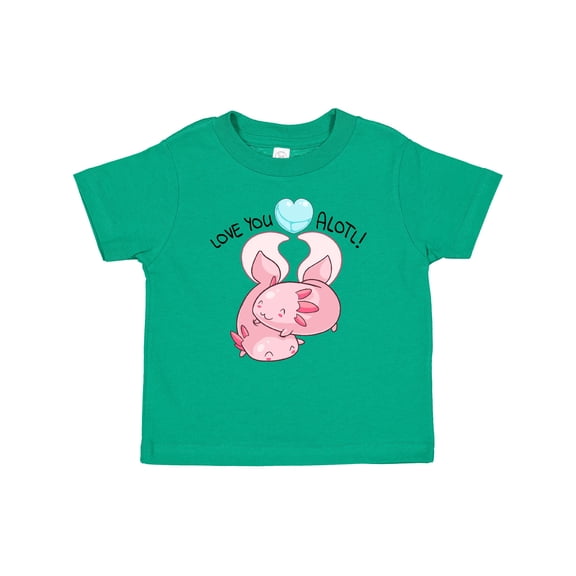 Inktastic Love You Alotl Cute Axolotl Valentines Boys or Girls Baby T-Shirt