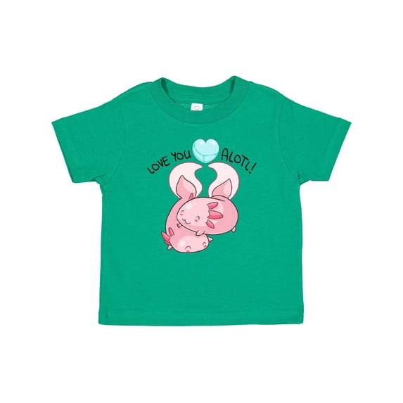 Inktastic Love You Alotl Cute Axolotl Valentines Boys or Girls Baby T-Shirt