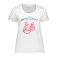 thumbnail image 1 of Inktastic Love You Alotl Cute Axolotl Valentines Women's Plus Size T-Shirt, 1 of 5