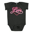 thumbnail image 1 of Inktastic Love in Red and Pink with Heart Boys or Girls Baby Bodysuit, 1 of 5