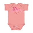 thumbnail image 1 of Inktastic Love in Red and Pink with Heart Boys or Girls Baby Bodysuit, 1 of 5