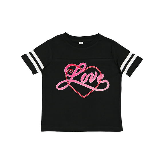 Inktastic Love in Red and Pink with Heart Boys or Girls Toddler T-Shirt