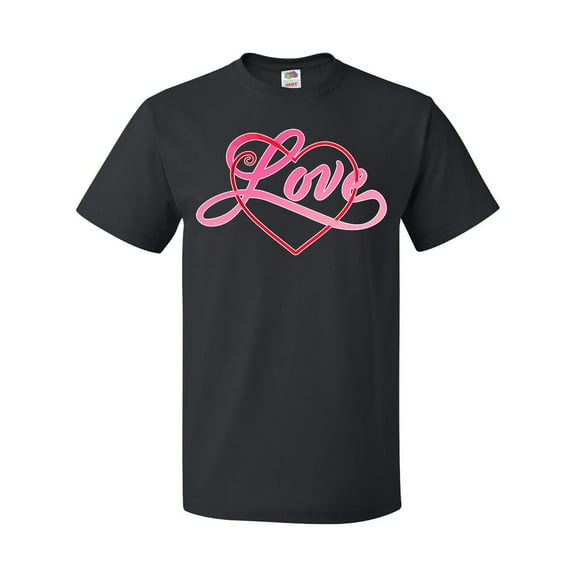 Inktastic Love in Red and Pink with Heart T-Shirt