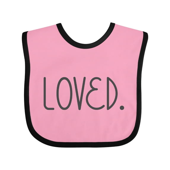 Inktastic Loved Boys or Girls Baby Bib
