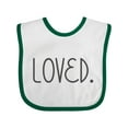 thumbnail image 1 of Inktastic Loved Boys or Girls Baby Bib, 1 of 4