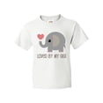 thumbnail image 1 of Inktastic Loved By My Gigi Grandma Youth T-Shirt, 1 of 5