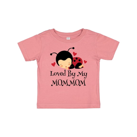 Inktastic Loved By My MomMom grandchild Boys or Girls Baby T-Shirt