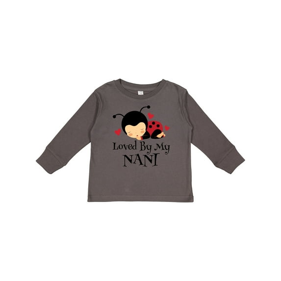 Inktastic Loved By My Nani Girls Long Sleeve Toddler T-Shirt