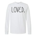 thumbnail image 1 of Inktastic Loved Long Sleeve T-Shirt, 1 of 5