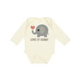 thumbnail image 1 of Inktastic Loved by Grammy Boys or Girls Long Sleeve Baby Bodysuit, 1 of 5