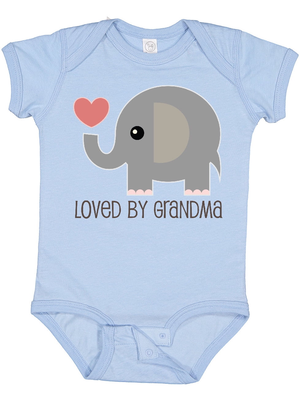 Inktastic Loved by Grandma Cute Grandchild Boys or Girls Baby Bodysuit