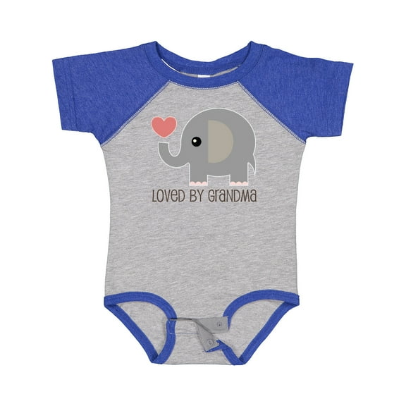 Inktastic Loved by Grandma Cute Grandchild Boys or Girls Baby Bodysuit