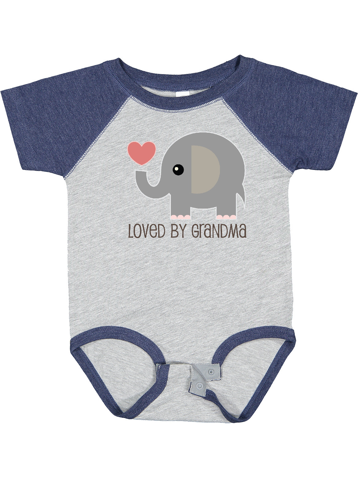Inktastic Loved by Grandma Cute Grandchild Boys or Girls Baby Bodysuit
