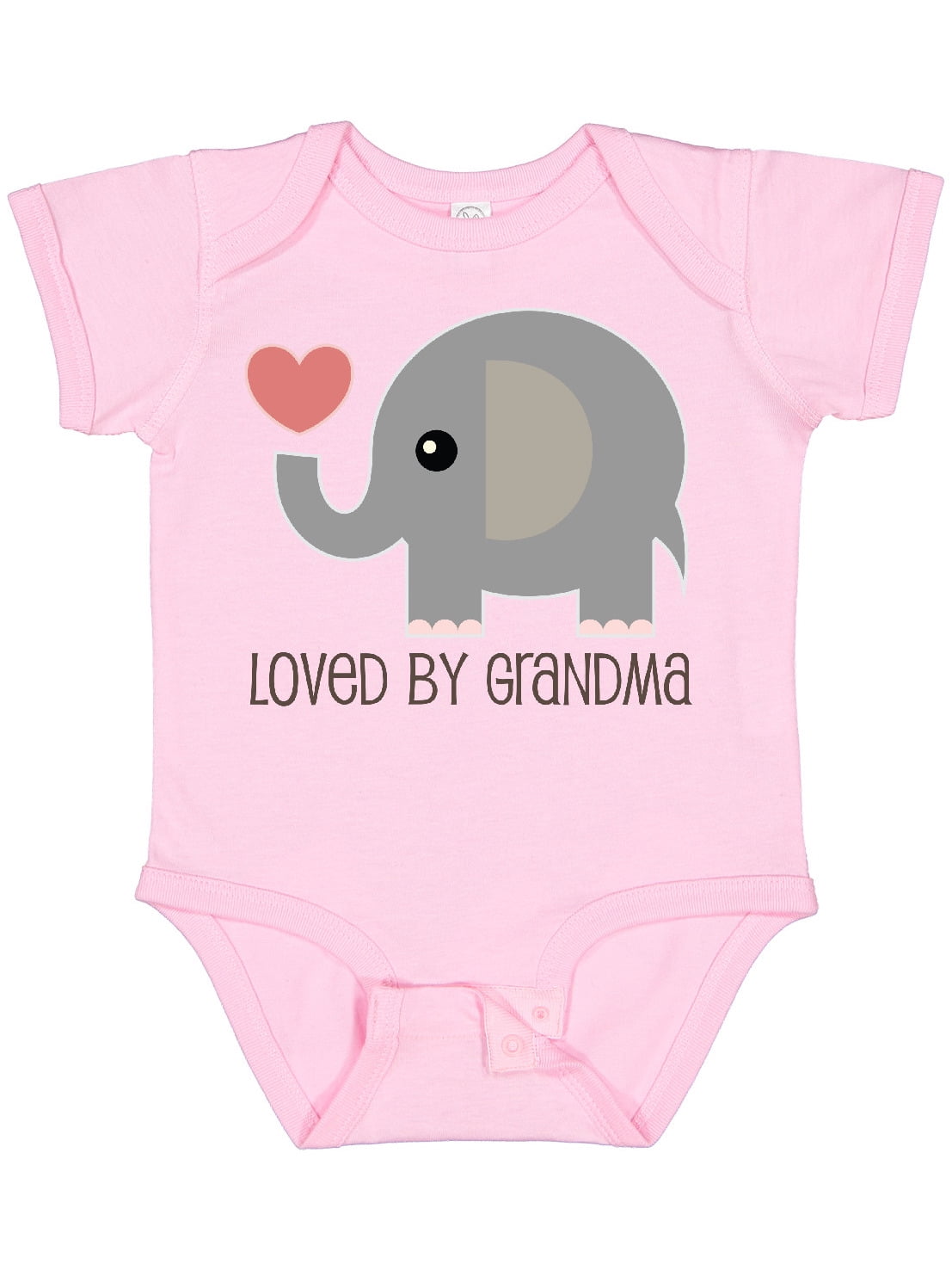 Inktastic Loved by Grandma Cute Grandchild Boys or Girls Baby Bodysuit
