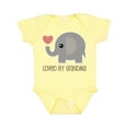 thumbnail image 1 of Inktastic Loved by Grandma Cute Grandchild Boys or Girls Baby Bodysuit, 1 of 5