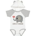 thumbnail image 1 of Inktastic Loved by Grandma Cute Grandchild Boys or Girls Baby Bodysuit, 1 of 5