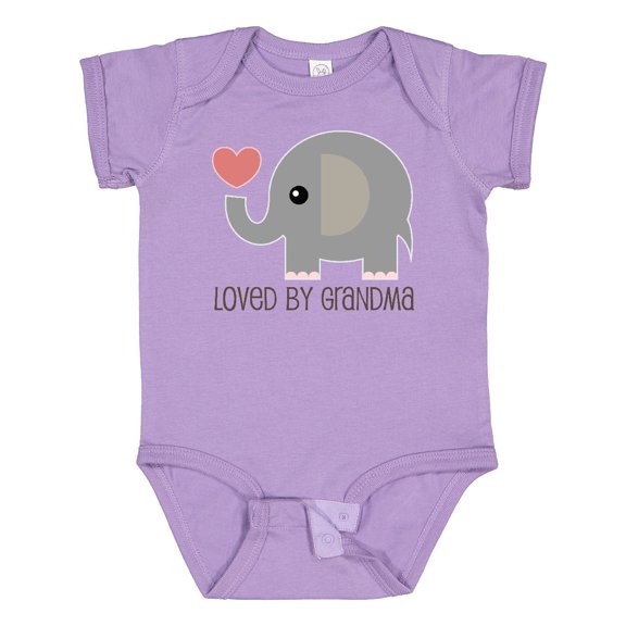 Inktastic Loved by Grandma Cute Grandchild Boys or Girls Baby Bodysuit