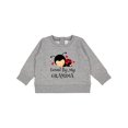 thumbnail image 1 of Inktastic Loved by Grandma Ladybug Baby Sweatshirt, 1 of 4
