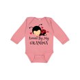 thumbnail image 1 of Inktastic Loved by Grandma Ladybug Boys or Girls Long Sleeve Baby Bodysuit, 1 of 5