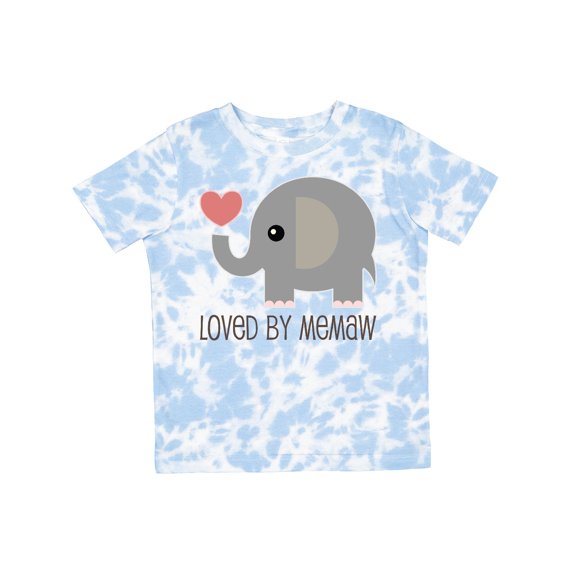 Inktastic Loved by Memaw Grandchild Boys or Girls Toddler T-Shirt