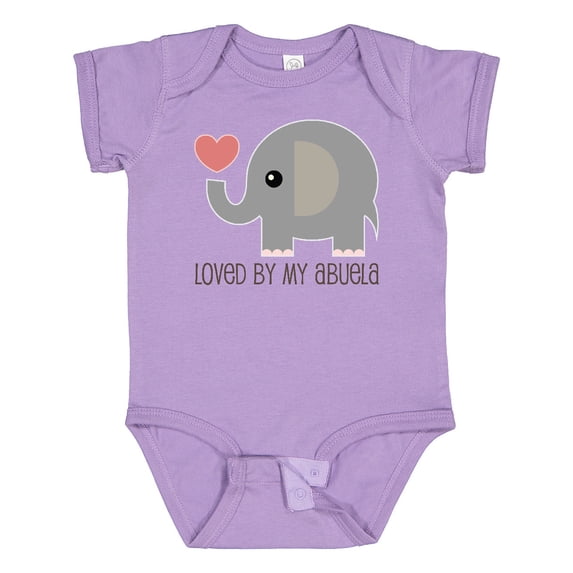 Inktastic Loved by My Abuela Grandchild Boys or Girls Baby Bodysuit