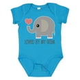 thumbnail image 1 of Inktastic Loved by My Gram Grandchild Boys or Girls Baby Bodysuit, 1 of 5