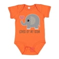thumbnail image 1 of Inktastic Loved by My Gram Grandchild Boys or Girls Baby Bodysuit, 1 of 5