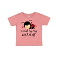 thumbnail image 1 of Inktastic Loved by My Grammy Boys or Girls Baby T-Shirt, 1 of 5