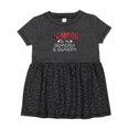 thumbnail image 1 of Inktastic Loved by My Grandma and Grandpa Cute Ladybug Girls Baby Dress, 1 of 5