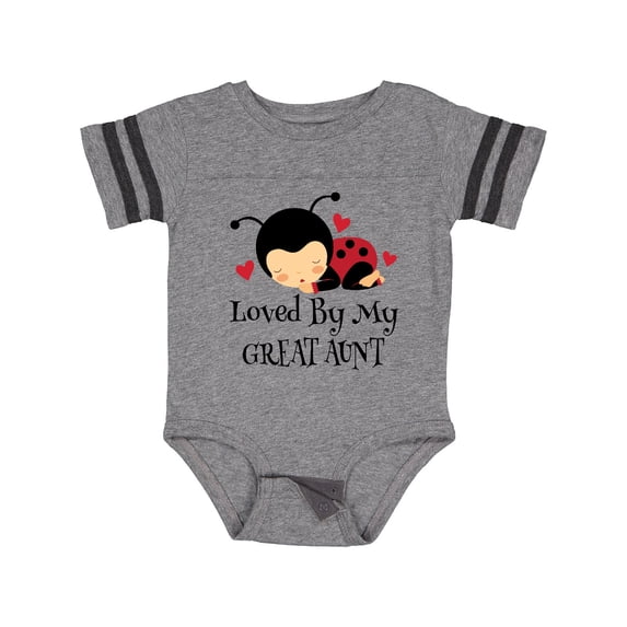 Inktastic Loved by My Great Aunt Boys or Girls Baby Bodysuit