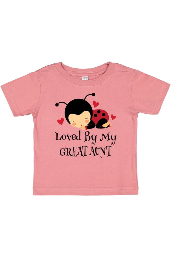 Loved by My Great Aunt Boys or Girls Baby T-Shirt