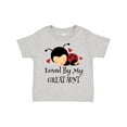 thumbnail image 1 of Inktastic Loved by My Great Aunt Boys or Girls Toddler T-Shirt, 1 of 5