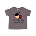 thumbnail image 1 of Inktastic Loved by My Great Aunt Boys or Girls Toddler T-Shirt, 1 of 5