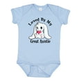 thumbnail image 1 of Inktastic Loved by My Great Auntie Bunny Rabbit Boys or Girls Baby Bodysuit, 1 of 5