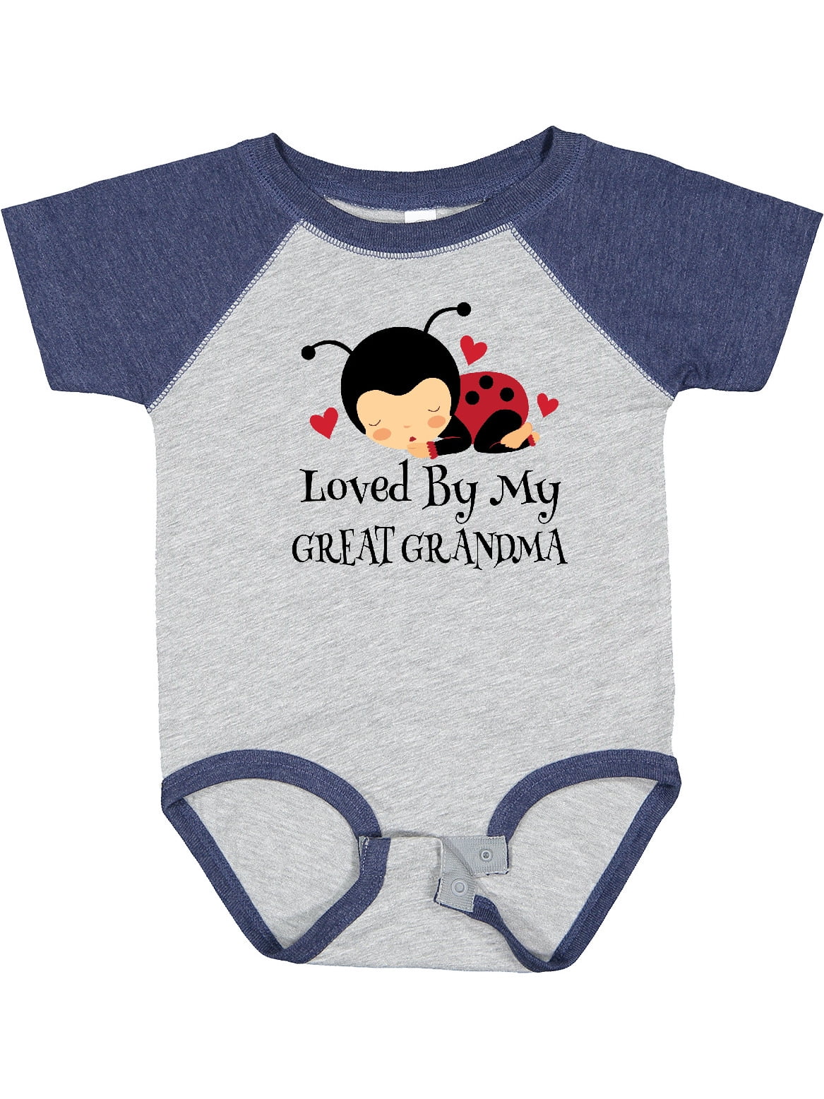 Inktastic Loved by My Great Grandma Girls Baby Bodysuit