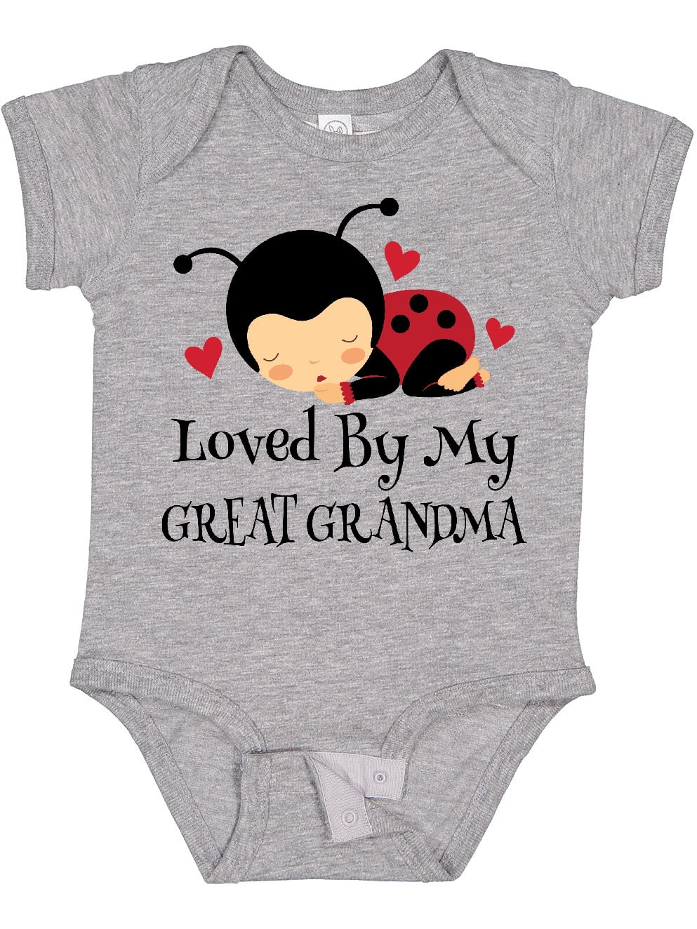 Inktastic Loved by My Great Grandma Girls Baby Bodysuit