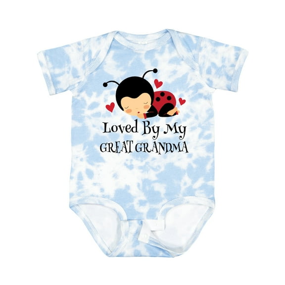 Inktastic Loved by My Great Grandma Girls Baby Bodysuit