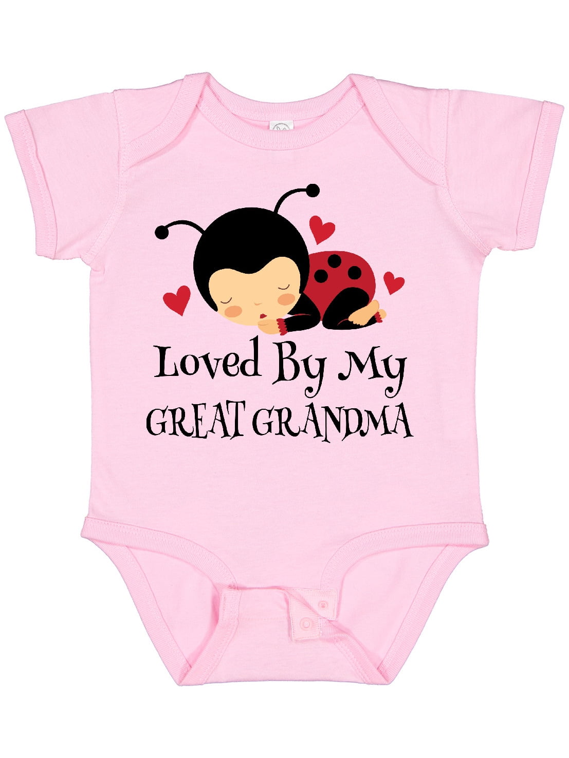 Inktastic Loved by My Great Grandma Girls Baby Bodysuit
