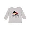thumbnail image 1 of Inktastic Loved by My Great Grandma Girls Long Sleeve Toddler T-Shirt, 1 of 5